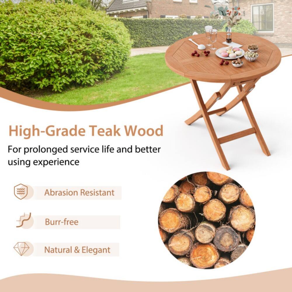High-Grade Teak Wood  
For prolonged service life and better using experience  

- Abrasion Resistant  
- Burr-free  
- Natural & Elegant