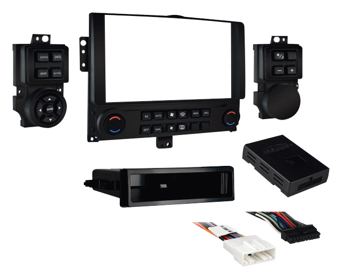 Metra - Dash Kit for Select 2008-2015 Nissan Armada/Pathfinder SV/LE and SE - Black was $399.99 now $299.99 (25.0% off)