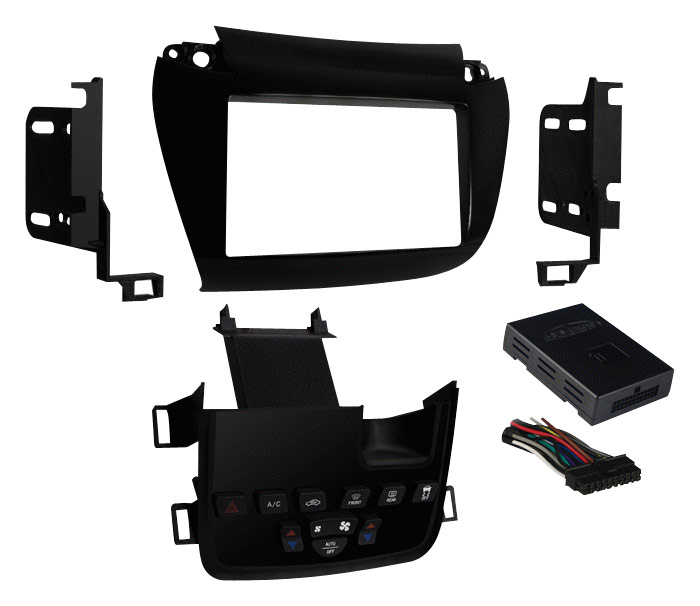 Metra - Dash Kit for Select 2011-2015 Dodge Journey with 4.3 inch factory screen - Black was $599.99 now $449.99 (25.0% off)