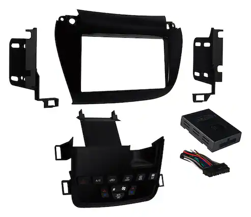 Front. Metra - Dash Kit for Select 2011-2020 Dodge Journey DIN DDIN - Black.