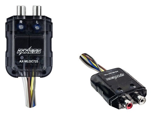 AXXESS - 2-Channel Line Output Converter - Black was $14.99 now $11.24 (25.0% off)