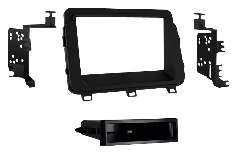 Metra - Dash Kit for Select 2014-2015 Kia Optima - Black