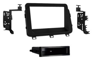 Metra - Dash Kit for Select 2014-2015 Kia Optima DIN DDIN - Black - Front_Zoom