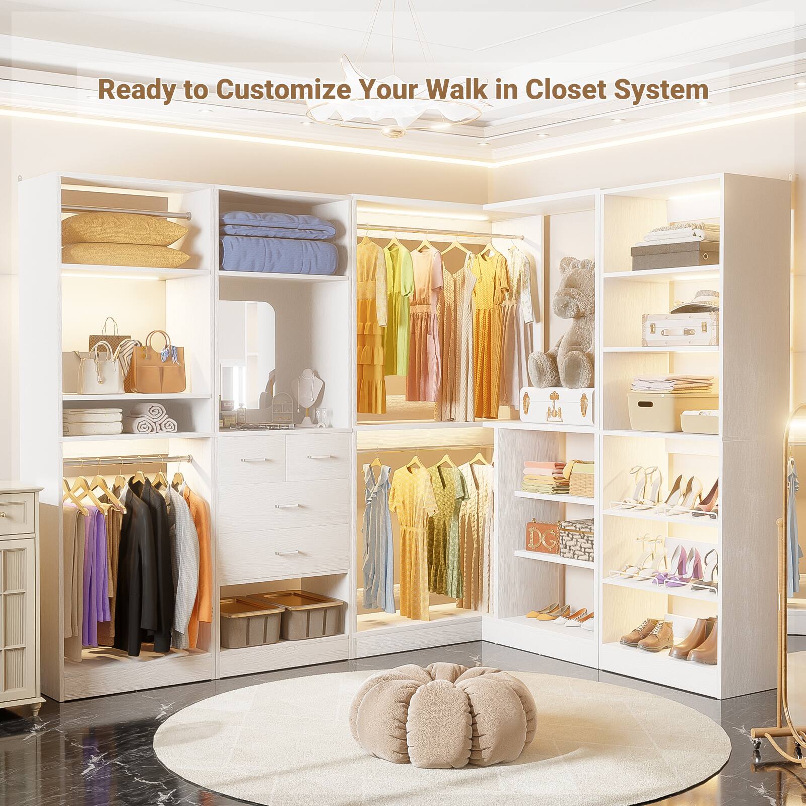Ready to Customize Your Walk in Closet System