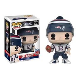 New England Patriots NFL 2016 Funko POP Vinyl Figure | Tom Brady Graded AFA 9.0 - Blue