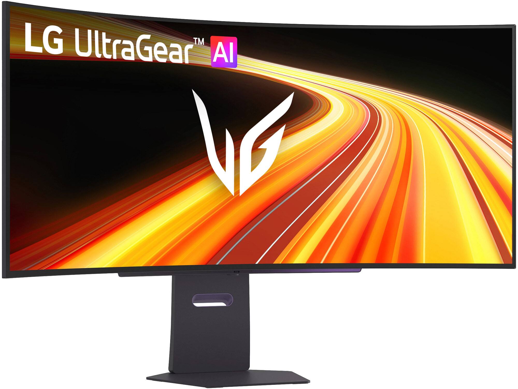 Alt View 2. LG - UltraGear 45" WQHD OLED 240Hz 0.03ms G-SYNC FreeSync Premium Pro Gaming Monitor with DisplayHDR400 TRUE BLACK - Black.