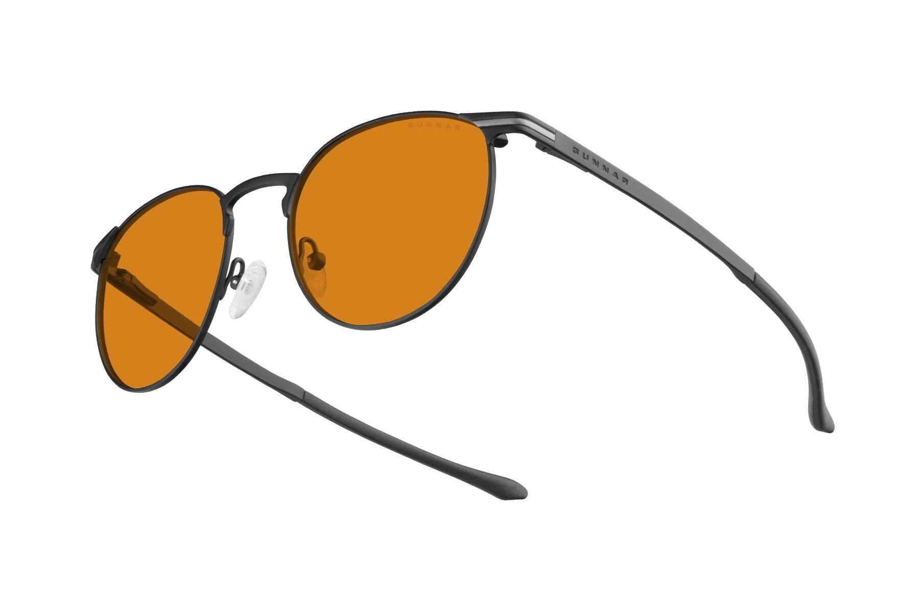 Alt View 9. GUNNAR - GUNNAR Computer Glasses  -  Mateo, Onyx, Amber Lens - Blue Light Blocking, Relieve Dry Eye, Anti Glare - Onyx.