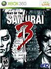 Front Detail. Way of the Samurai 3 - Xbox 360.
