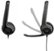 Alt View Zoom 12. Logitech - H390 Wired USB Noise-Cancelling On-Ear Headset - Black.