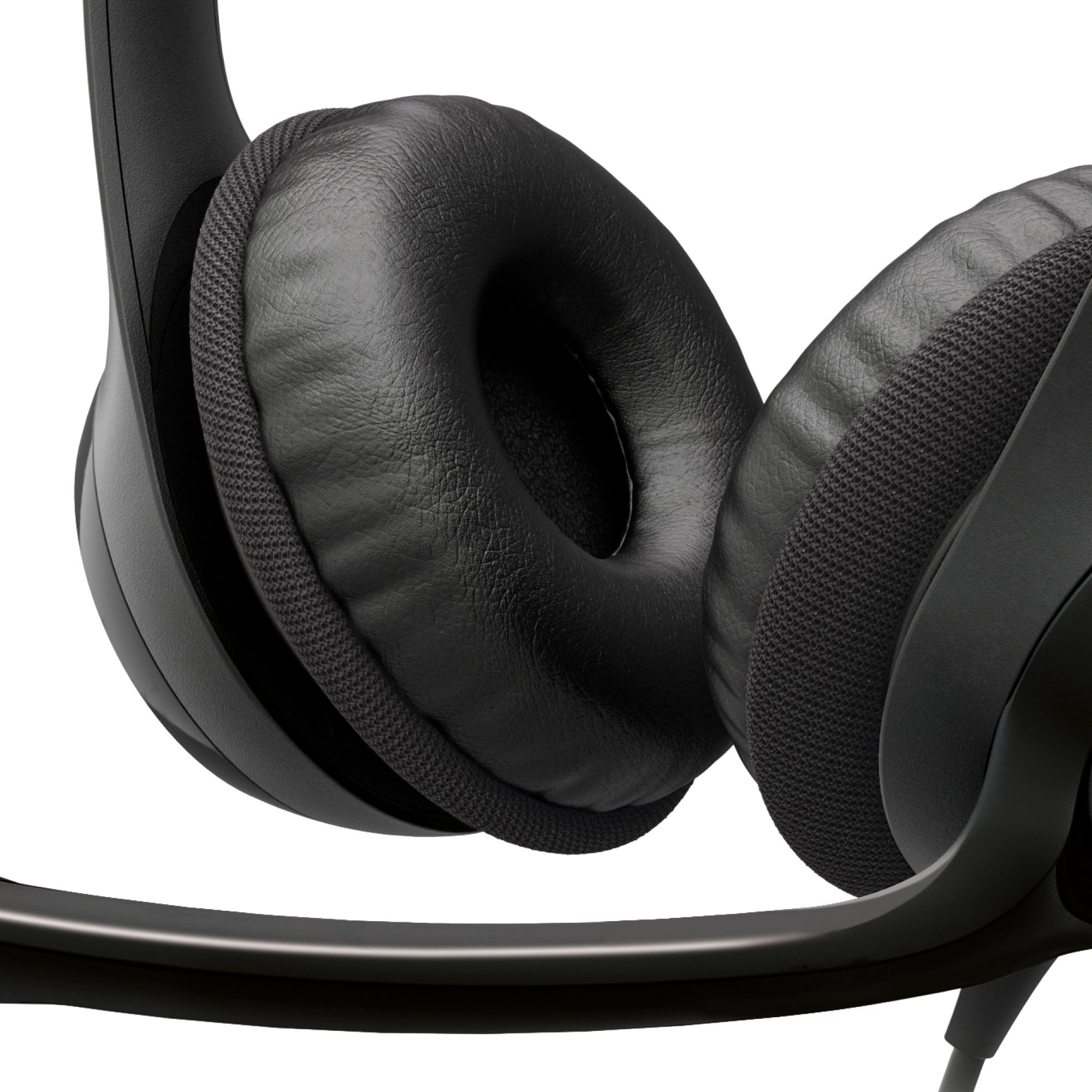 H390 Wired USB On-Ear Stereo Headphones Black 981-000014 - Best Buy