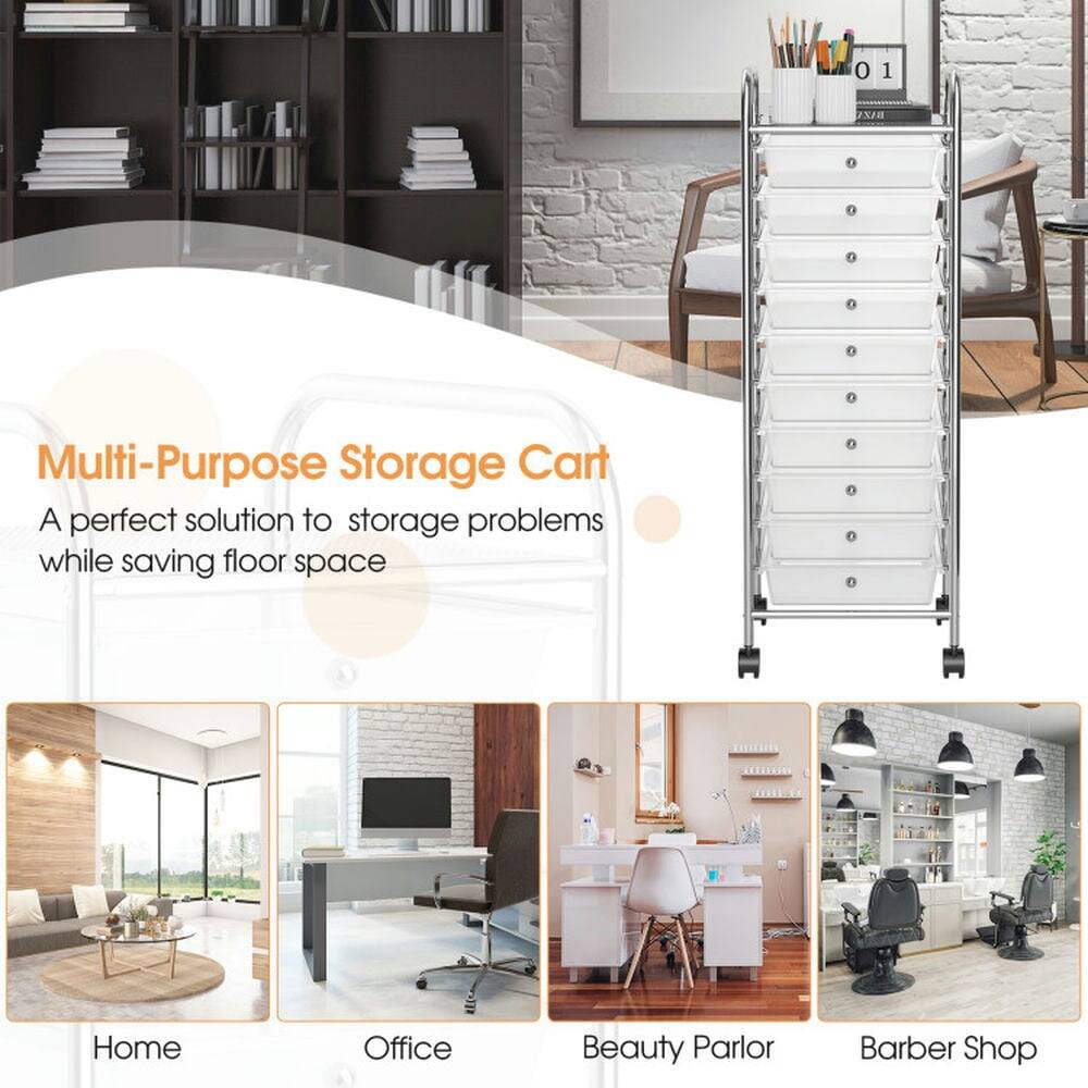 Multi-Purpose Storage Cart

A perfect solution to storage problems while saving floor space

Home Office Beauty Parlor Barber Shop
