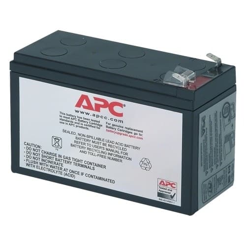 Front. APC - Replacement Battery Cartridge #2 - Black.