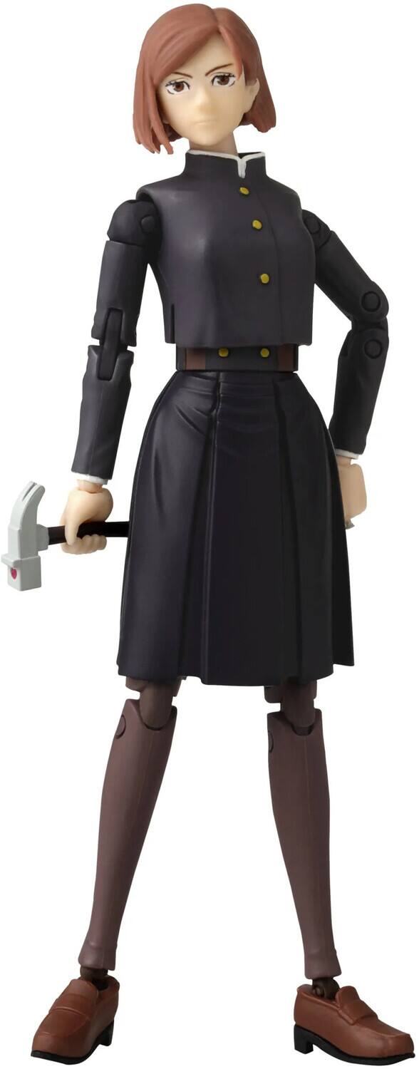 Alt View 3. Bandai - Bandai Namco - Jujutsu Kaisen - Anime Heroes - Nobara Kugisaki Action Figure   - COLLECTIBLES - Multicolor.
