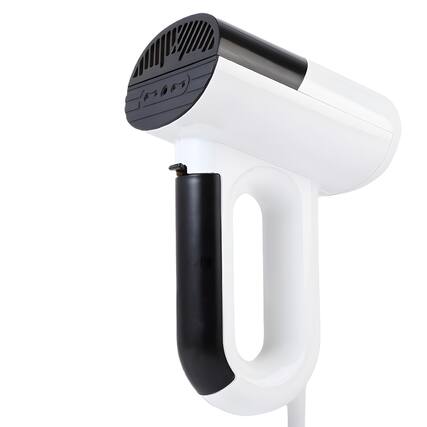 Front. Cluzine - Handheld Garment Steamer, 3-Speed, 2-Mode Iron with Detachable Tank, for All Fabrics - Grey.