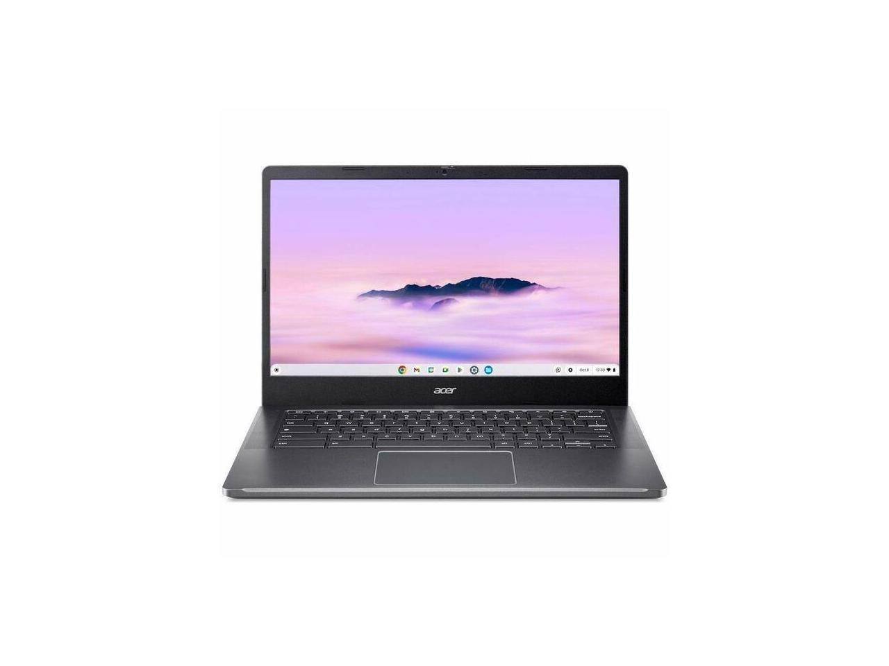 Alt View 7. Acer - Acer Chromebook Plus 514 - i3-N305, 8GB, 256GB SSD, Touchscreen, Wi-Fi 6E - Silver.