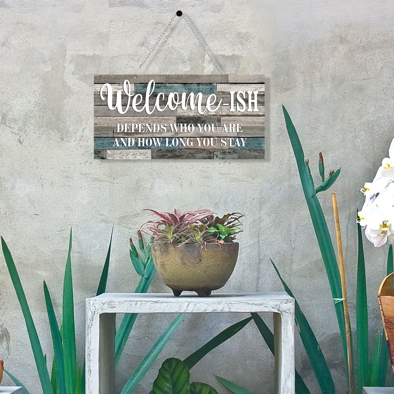 Welcome ISH  
DEPENDS WHO YOU ARE  
AND HOW LONG YOU STAY