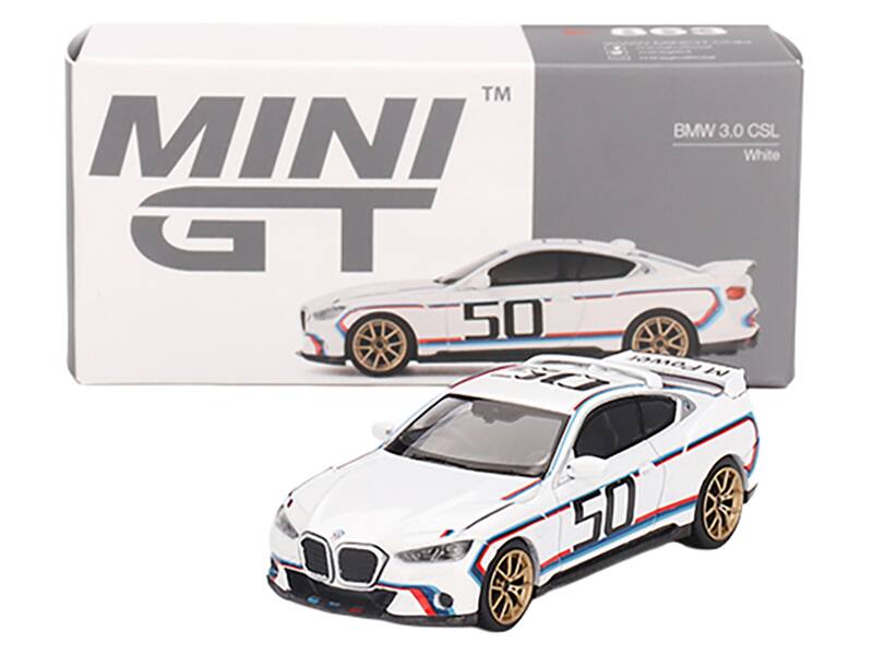 MINI GT  
BMW 3.0 CSL  
White  
50  
19M0J1  
5D