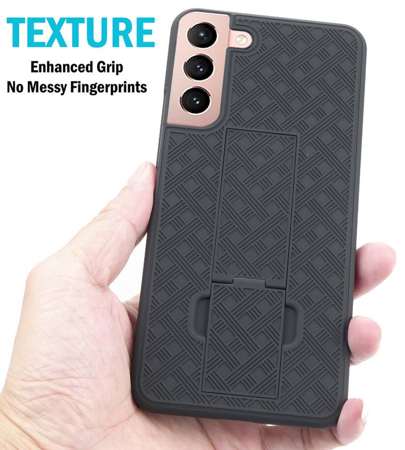 TEXTURE  
Enhanced Grip  
No Messy Fingerprints