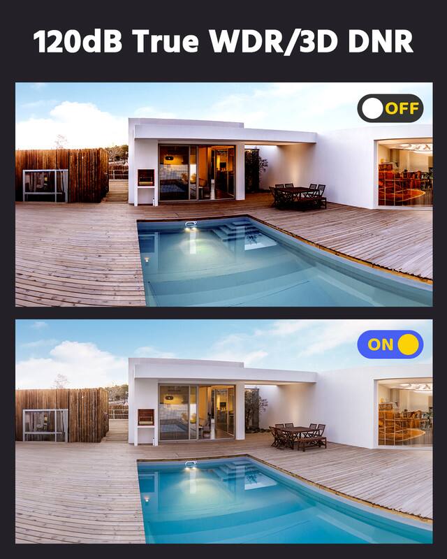 120dB True WDR/3D DNR

OFF

ON