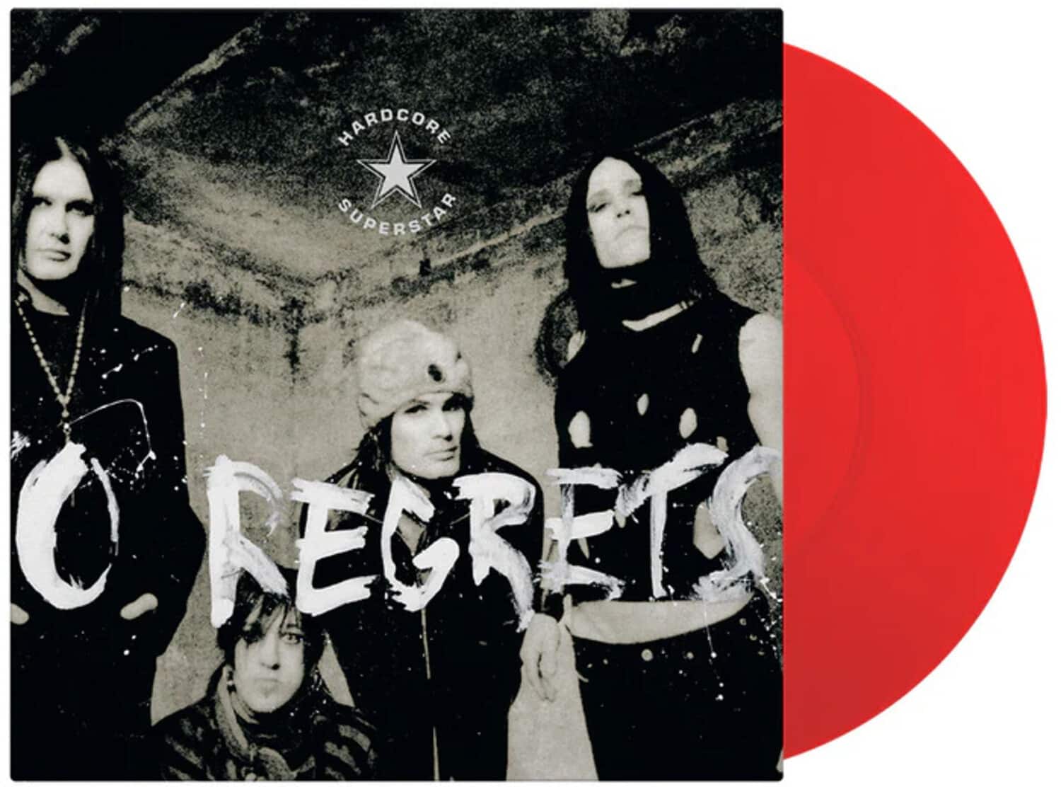 Hardcore Superstar - No Regrets - Limited 180-Gram Translucent Red Colored Vinyl - VINYL LP