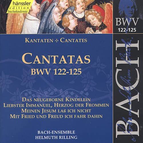 Helmuth Rilling - Sacred Cantatas BWV 122-125  - COMPACT DISCS