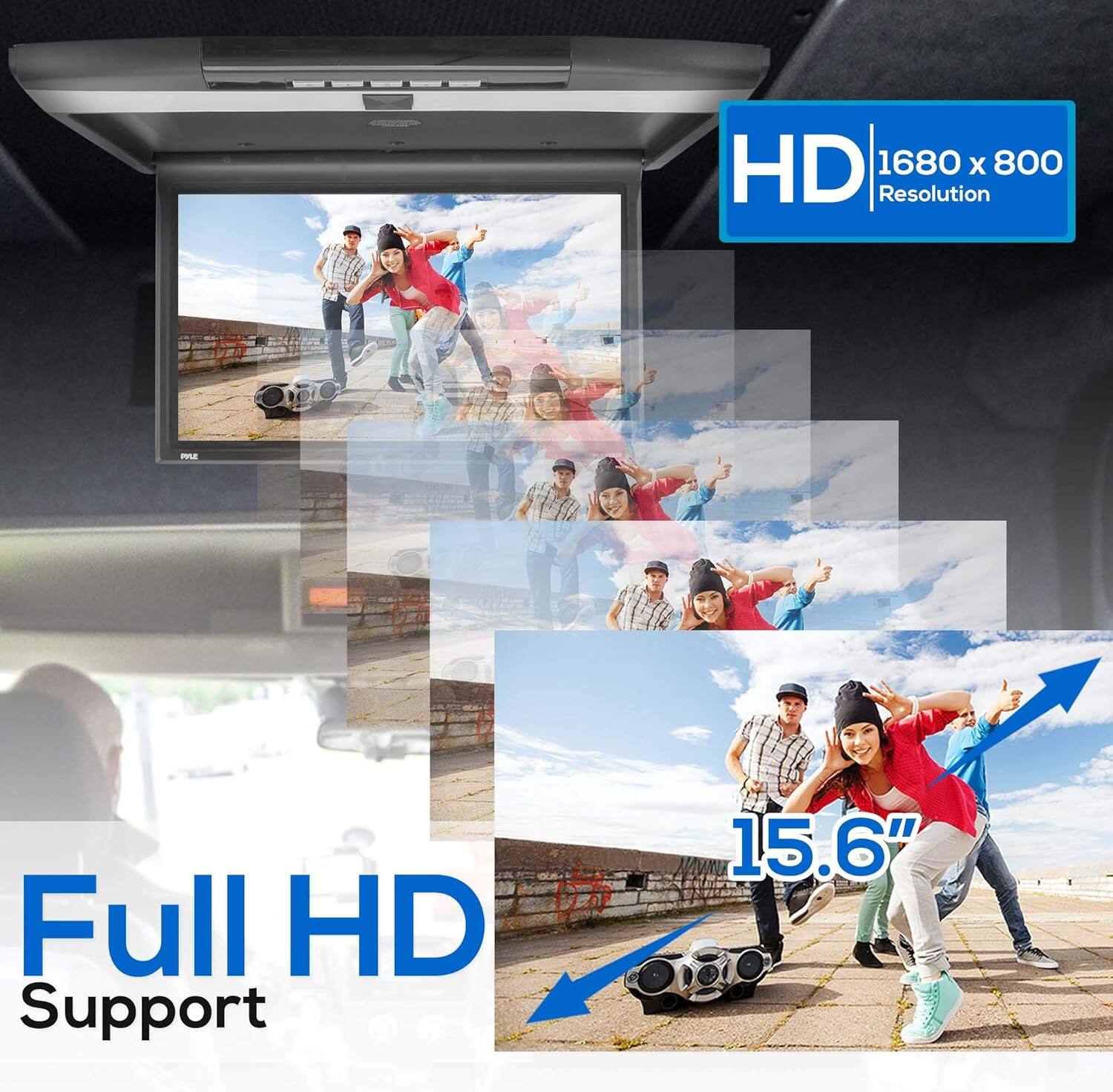 HD 1680 x 800 Resolution  
Full HD Support  
15.6"
