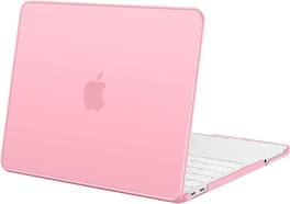 mosiso - Protective Hard Shell Case for MacBook Neo 13 inch Model A3404 (2026) - Pink