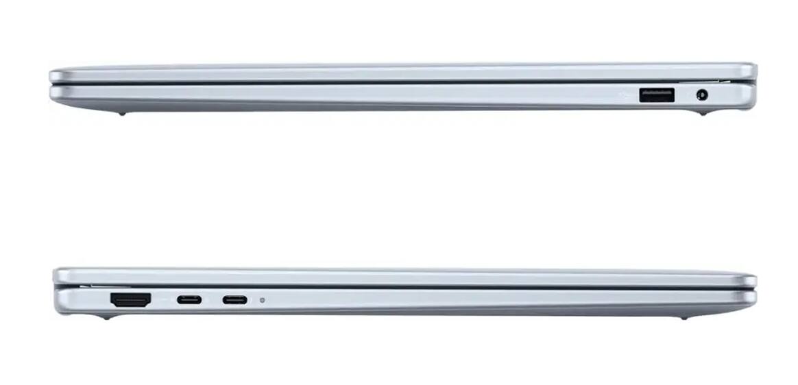 Alt View 8. Dell - Dell 16 Plus 2-in-1 Laptop 16.0 WUXGA (Intel Ultra 7-256V, 16GB LPDDR5X, 1TB M.2  PCIe SSD, Win 11 Pro) w/USB Hub - Ice Blue.