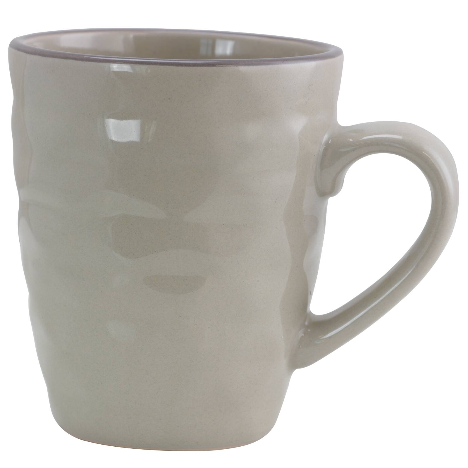 Alt View 7. Elama - Elama Tahitian Waves 6-Piece 12 oz. Mug Set with Stand, Assorted Colors - Assorted.