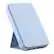 Front. Alpha Digital - 10,000mAh Portable Magnetic Wireless Charge Power Bank with Phone Stand - Blue.