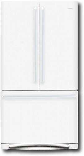 Front Standard. Electrolux - 27.8 Cu. Ft. French Door Refrigerator - White.