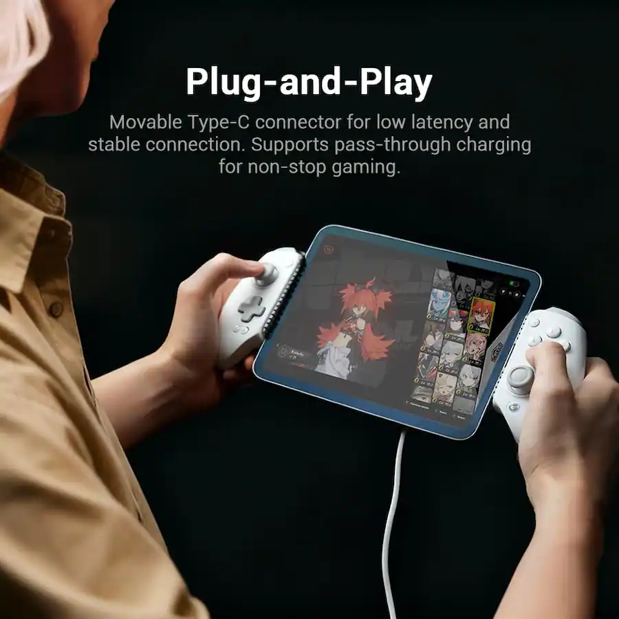 Android Usb Buttons GameSir G8 Plus Officially MFi Certified Phone Controller for iPhone 15 ...