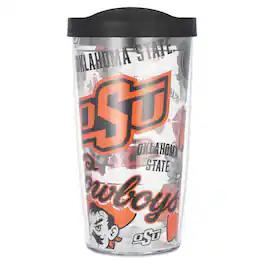 Tervis - Oklahoma State Cowboys 16oz. Allover Classic Tumbler - Multicolor