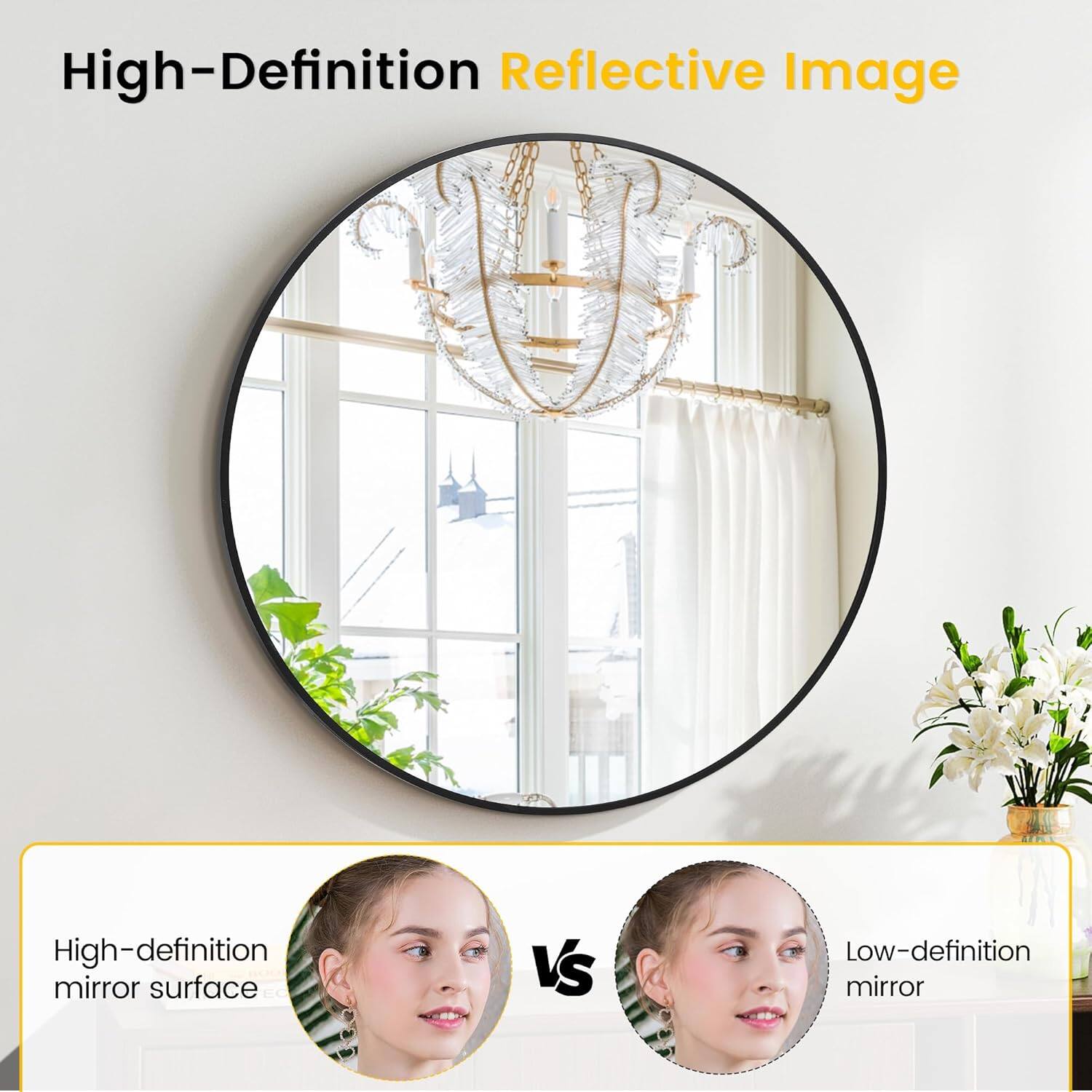 High-Definition Reflective Image

High-definition mirror surface vs Low-definition mirror