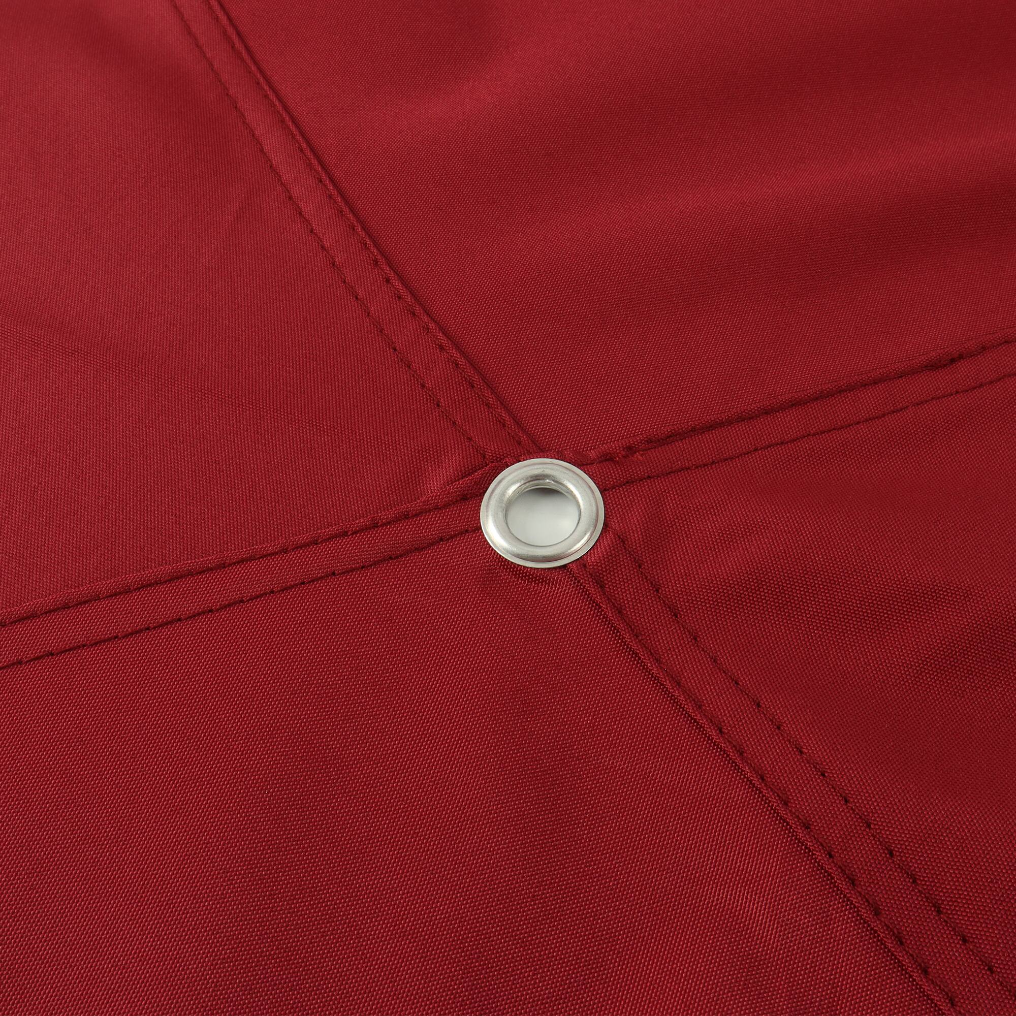 Alt View 1. APRILSOUL - Replacement Canopy Top Heavy Duty Gazebo Roof Gazebo Top with Air Vent 10X12 Gazebo Cover Replacement Top Only Burgundy.