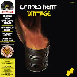 John Lee Hooker & Canned Heat - Vintage - Red/Black Splatter - VINYL LP