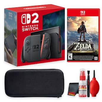 Bundle Switch 2 Video Game System With Carrying Case + Cleaning Bundle Switch 2 Video Game System With Carrying Case + Cleaning
