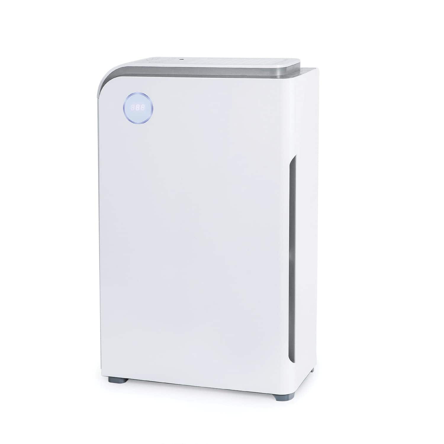 Black+Decker - Air Purifier with UV Technology, Superb Functionality and 4-stage Filtration System, BAPUV150 - White