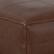Alt View 12. Simpli Home - Brody Large Square Coffee Table Pouf - Distressed Dark Brown.