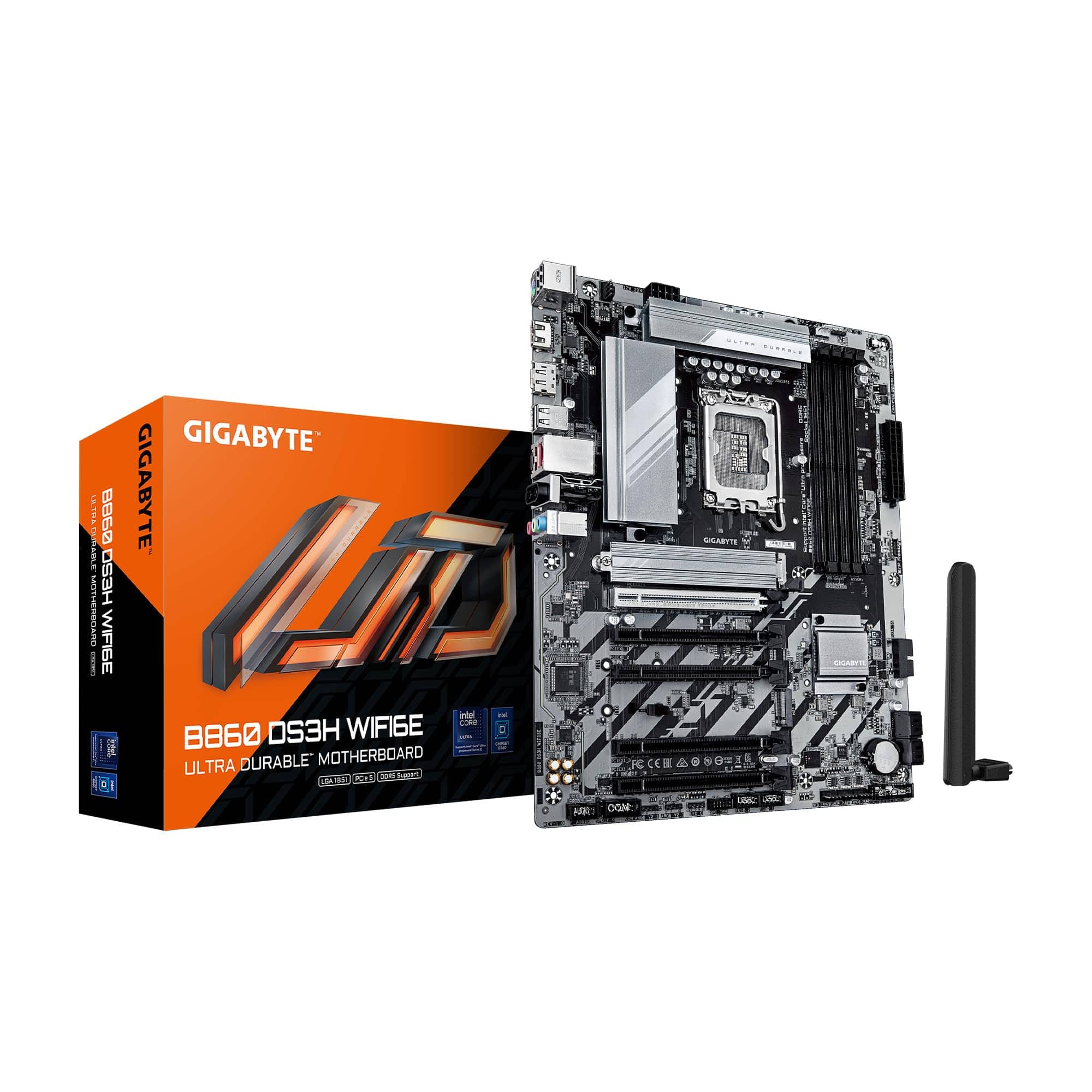 GIGABYTE - B860 DS3H WIFI6E Gaming Desktop Motherboard