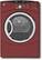 Front Standard. GE - 7.0 Cu. Ft. Super Capacity Gas Dryer - Vermillion Red.