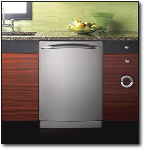 Front Standard. GE - Profile 24" Tall Tub Built-In Dishwasher - Stainless-Steel.