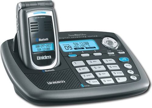 Angle Standard. Uniden - Refurbished 5.8GHz Expandable Cordless Phone System.
