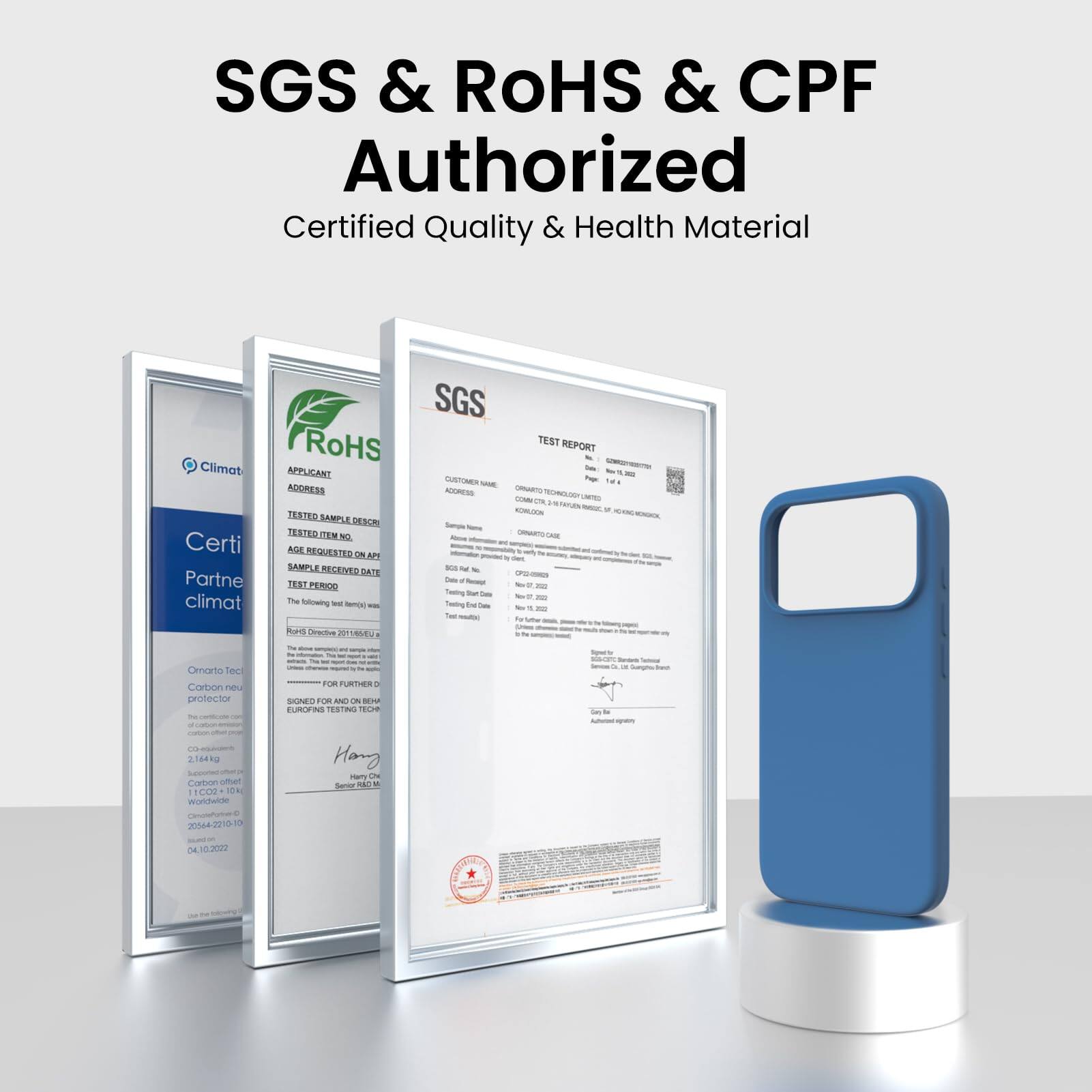SGS & RoHS & CPF Authorized  
Certified Quality & Health Material  

Climat  
Certified Partner  

RoHS  
Certified Partner  

SGS  
TEST REPORT  

APPLICANT  
ADDRESS  
TESTED SAMPLE DESCRIPTION  
TESTED ITEM NO.  
AGE REQUESTED ON APPLICANT  
TEST PERIOD  
TESTED SAMPLES  
RECENT DATE  
TEST PERIOD  

The following SGS TEST REPORT - GUSTINES - ROOHEAN - - - de - - - Tweting TM - - - AH Directive an 18E Cnorto Tec Carlon neu protector - FOR FURTHER - SONO FOR I - mv n TESTING 1 - c 216480 - - Cortin cman 1002 104 abiebiein Hog ITy N Serar A - 20662219 - 0.3003  

Climat  
Carbon neu protector  
CO2 absorber  
2.144 kg  
11 C02 - 10K  
20544-210-10  
04.10.2022  

SGS  
TEST REPORT  
Page 