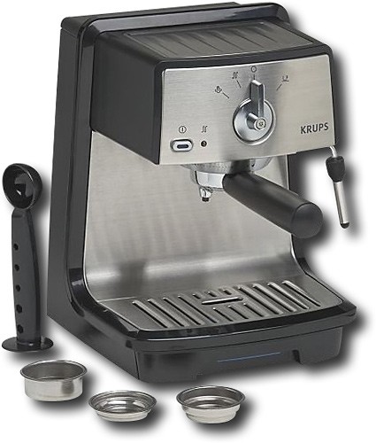 Beugel Citaat rol Best Buy: Krups Refurbished Pump Espresso Machine Black/Stainless-Steel  RXP4030