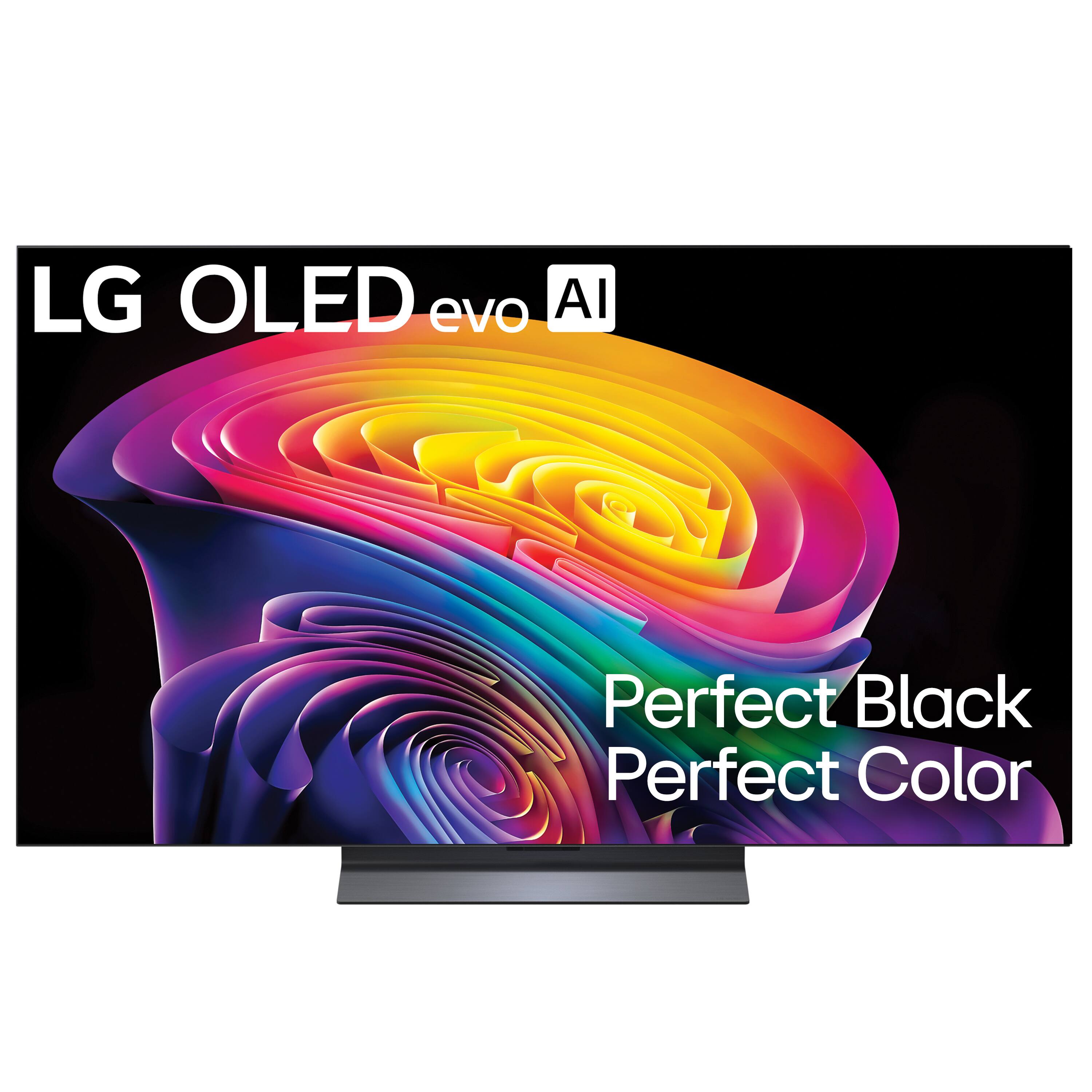 LG OLED evo AI  
Perfect Black Perfect Color