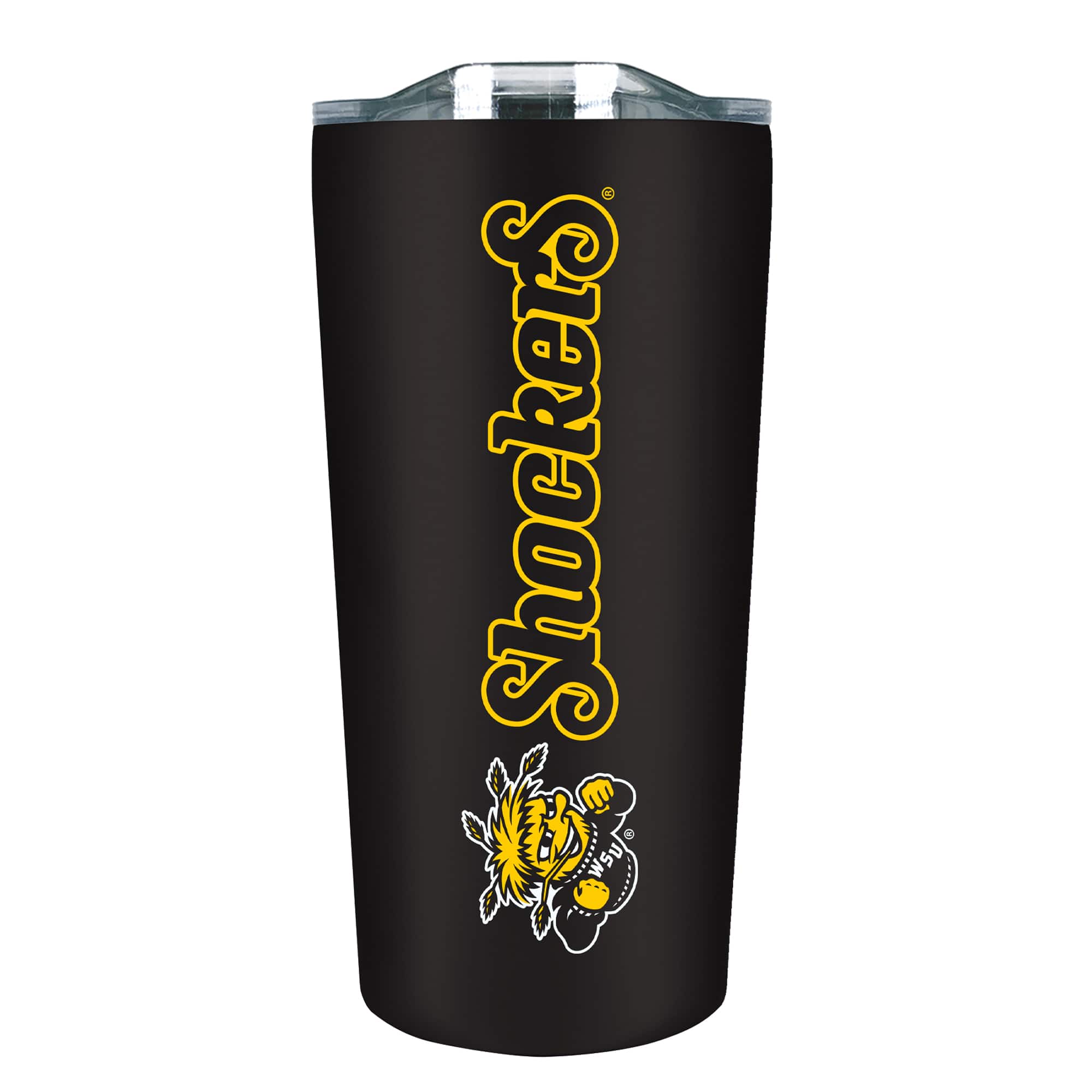 The Fanatic Group - Wichita State Shockers 18oz. Stainless Steel Soft Touch Tumbler - Multicolor