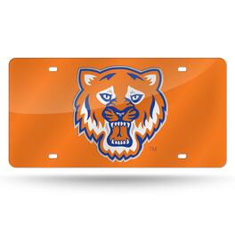 Rico Industries - Sam Houston Bearkats Orange Mirrored Laser Cut License Plate Laser Tag - Multi