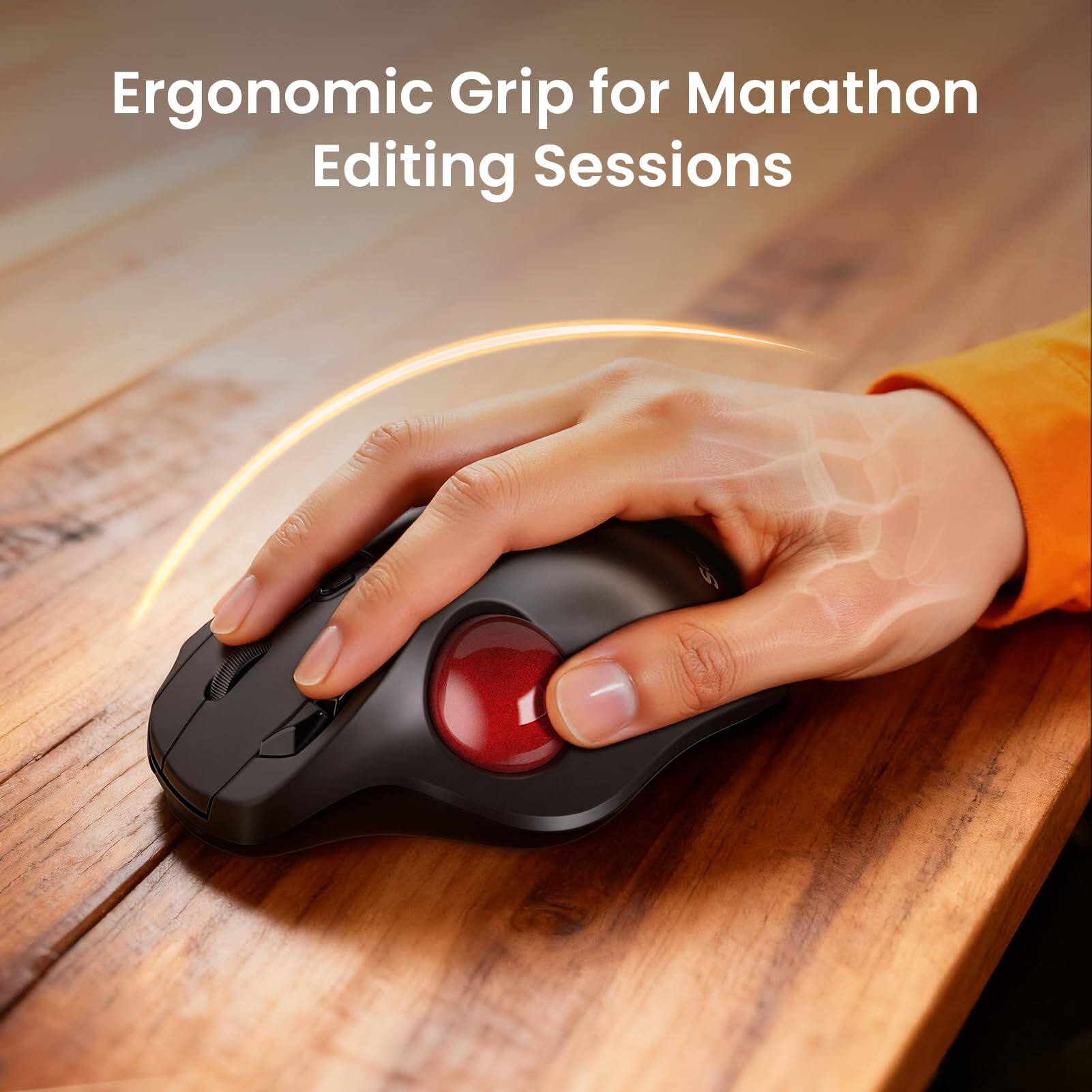 Ergonomic Grip for Marathon Editing Sessions