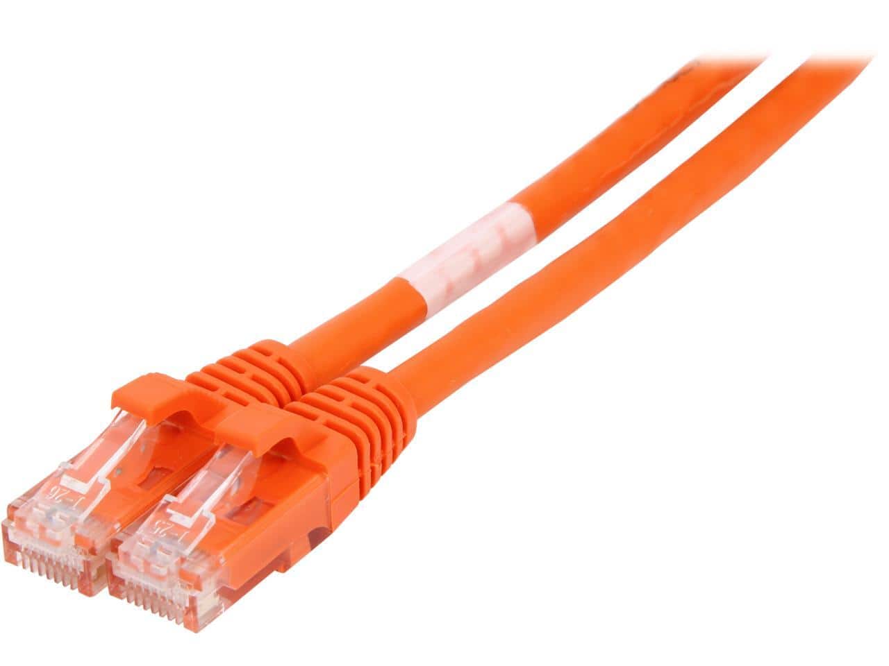Cables to Go - C2G 27812 Cat6 Cable - Snagless Unshielded Ethernet Network Patch Cable, Orange (7 Feet, 2.13 Meters)